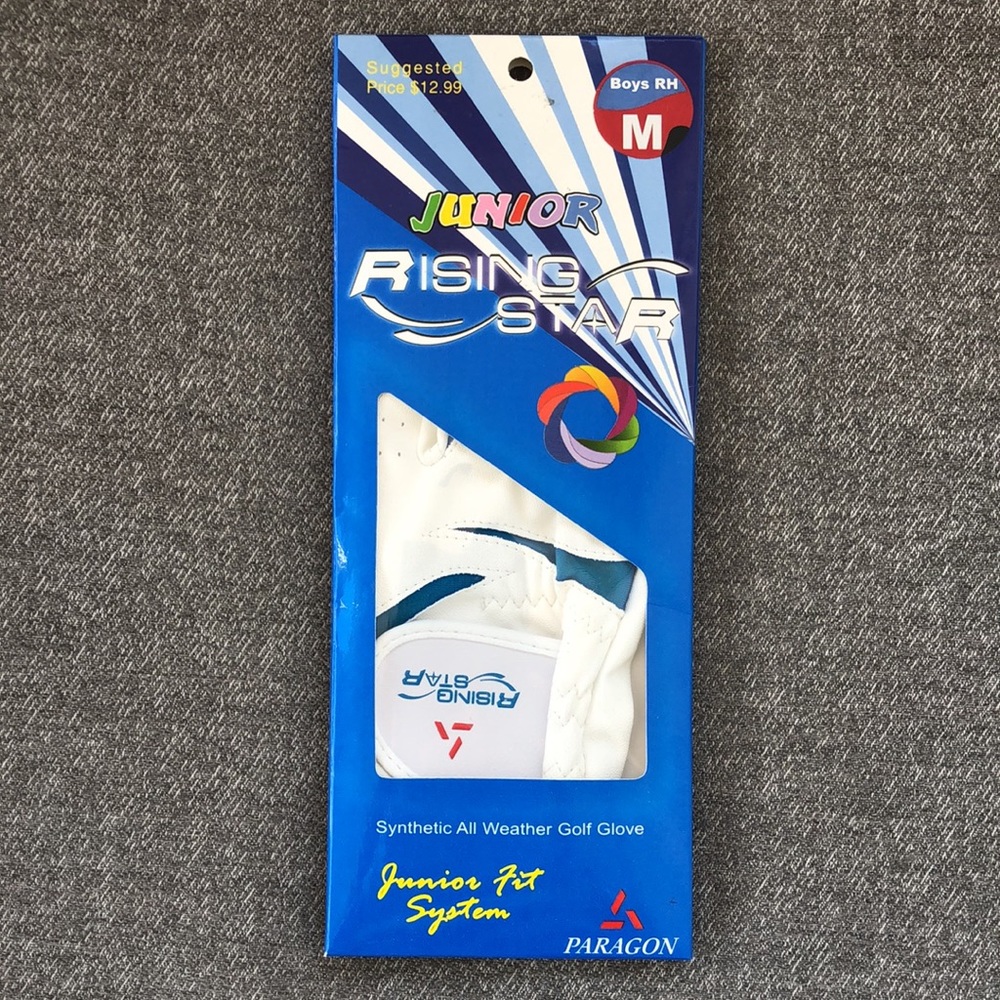 NWT! - PARAGON Junior Rising Star Kids RIGHT HAND Golf Glove